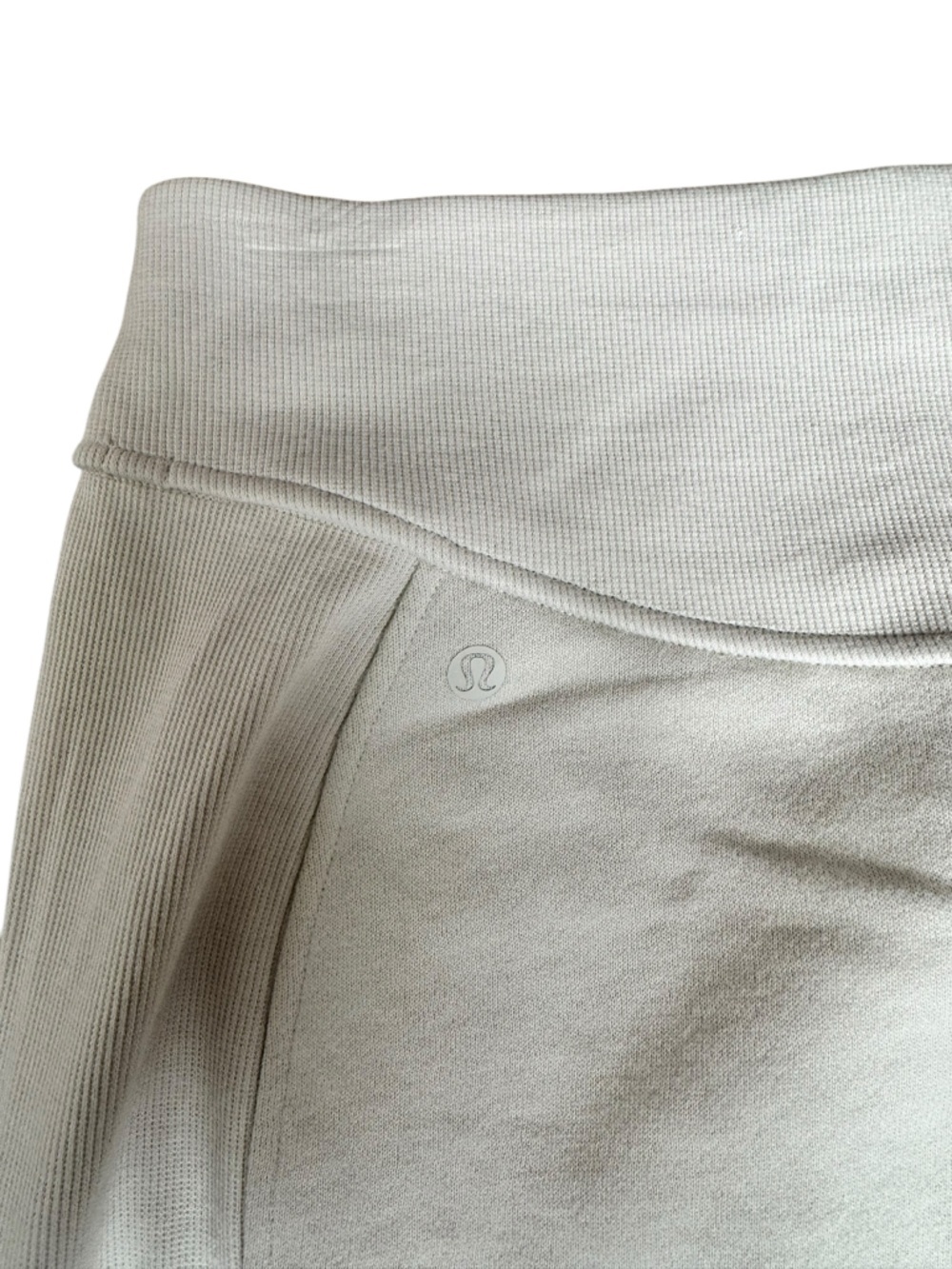 Lululemon Scuba High Rise Mini Skirt Bone Softstreme Athleisure M CC12 - Picture 5 of 8
